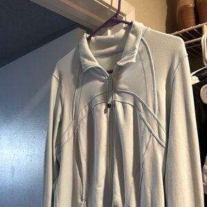 Lulu Light Blue Zip-Up Jacket